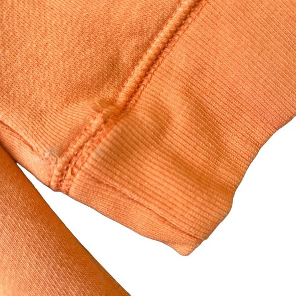 Peloton, orange and pink crewneck logo sweatshirt, size medium - Picture 7 of 8